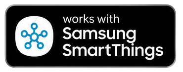 Works with Samsung SmartThings