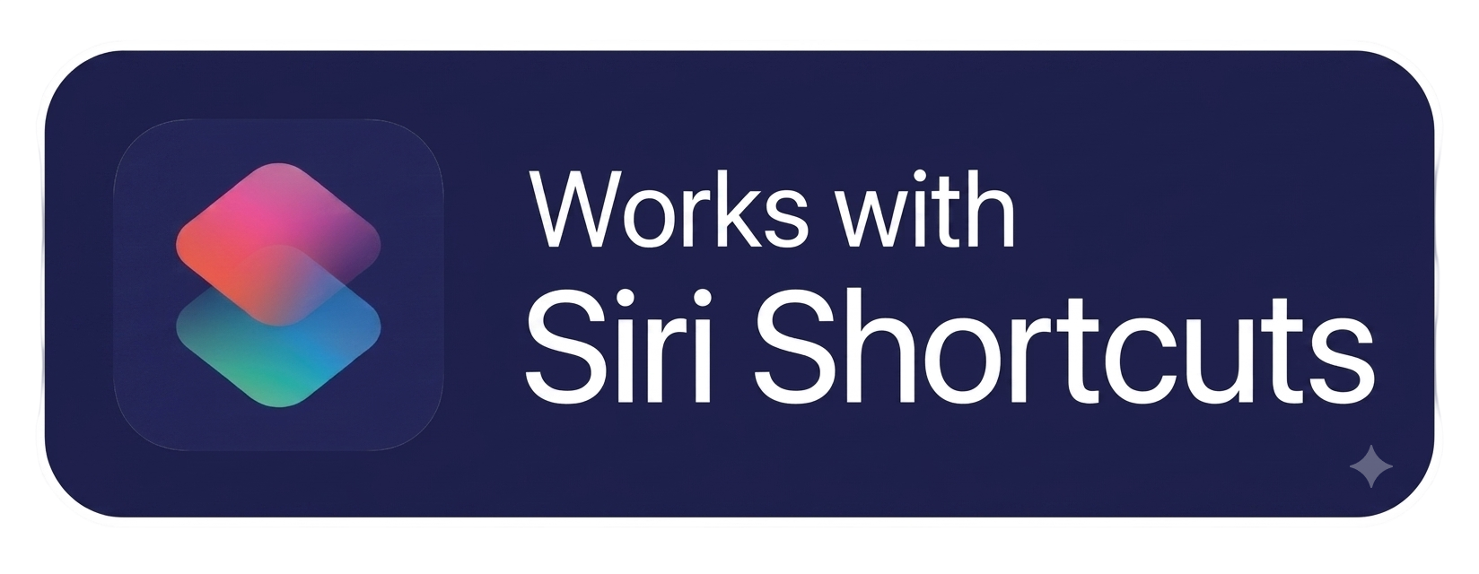 Works with Siri Shortcuts
